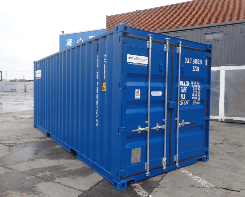 20′ DC container